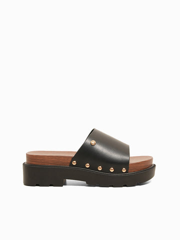 Avery Heeled Slides