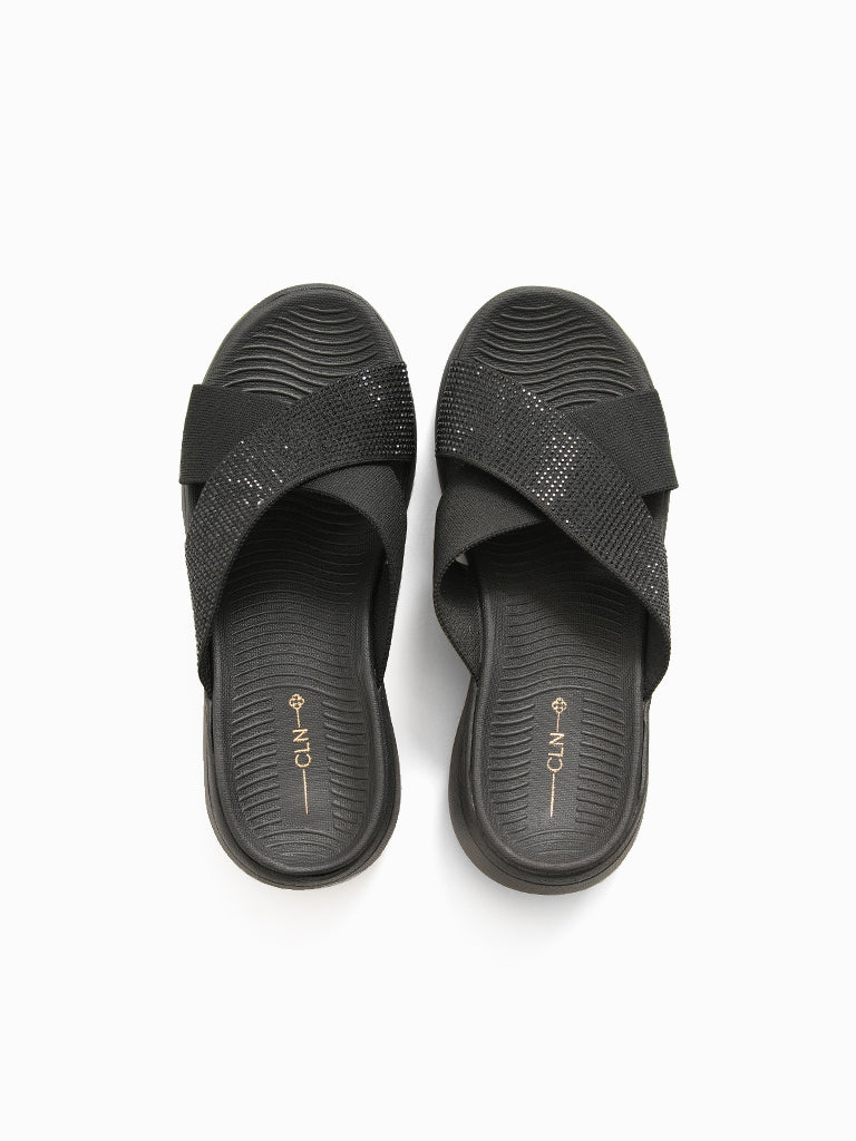 Brea Wedge Slides