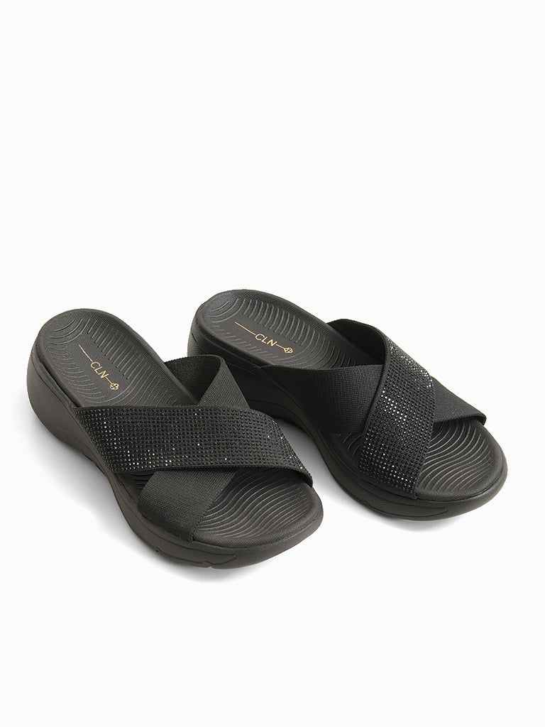 Brea Wedge Slides