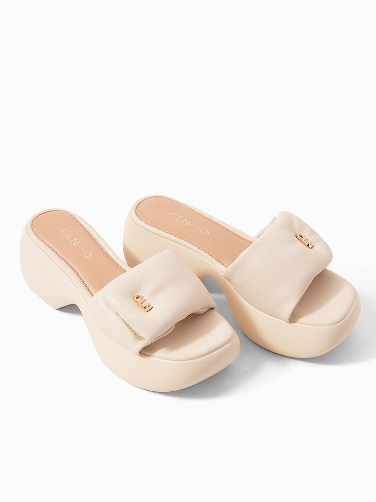 Candice Heeled Slides