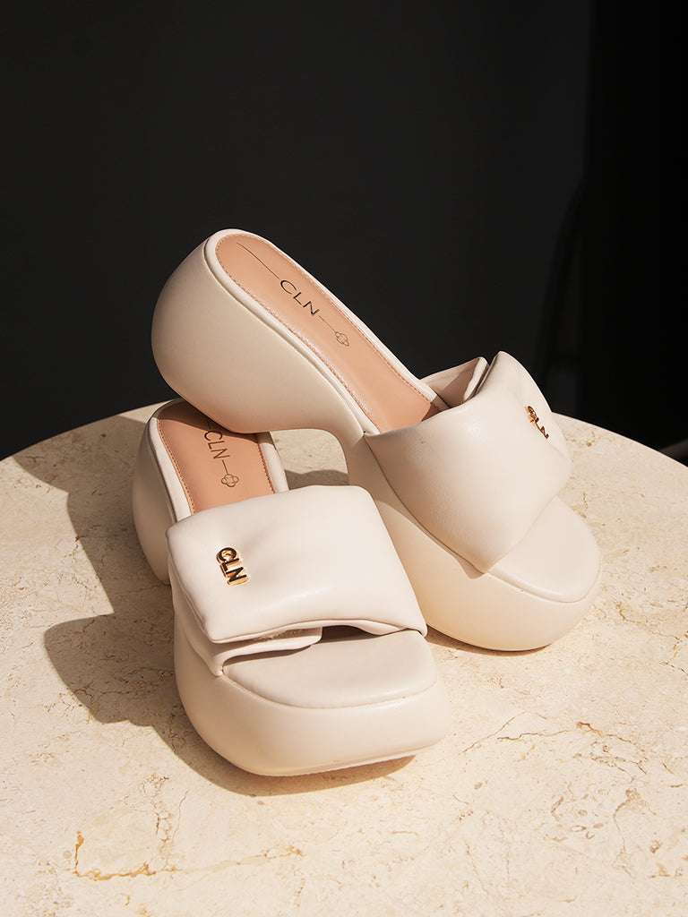 Candice Heeled Slides