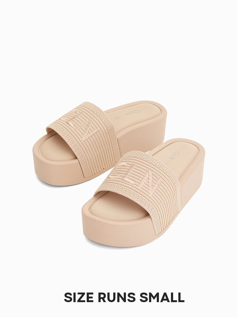 Clementine Flatform Slides P999 each (Any 2 at P1299)