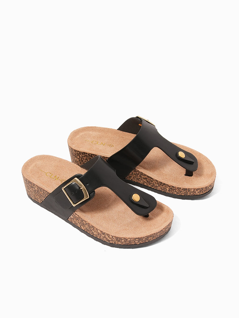 Crislyn Wedge Slides