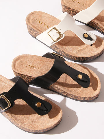 Crislyn Wedge Slides