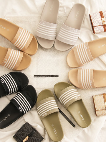 Comfort hues for everyday. On feaure: Alaska slides Check out our New  Arrivals at CLN.COM.PH