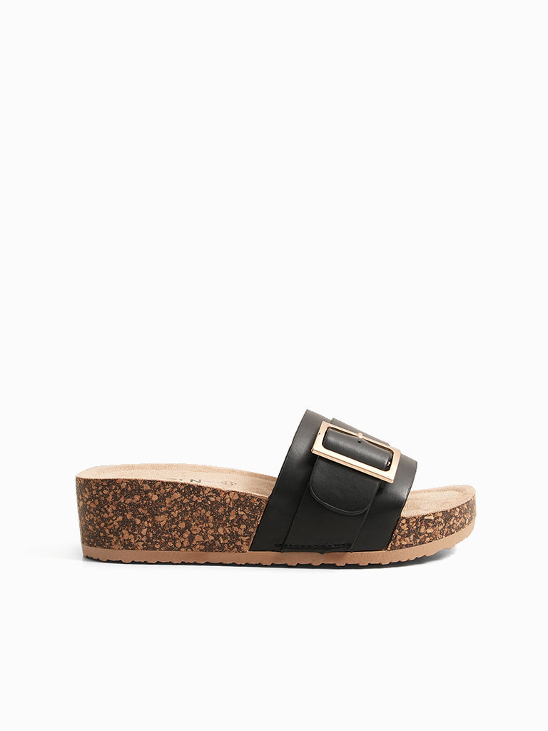 Irina Flatform Slides