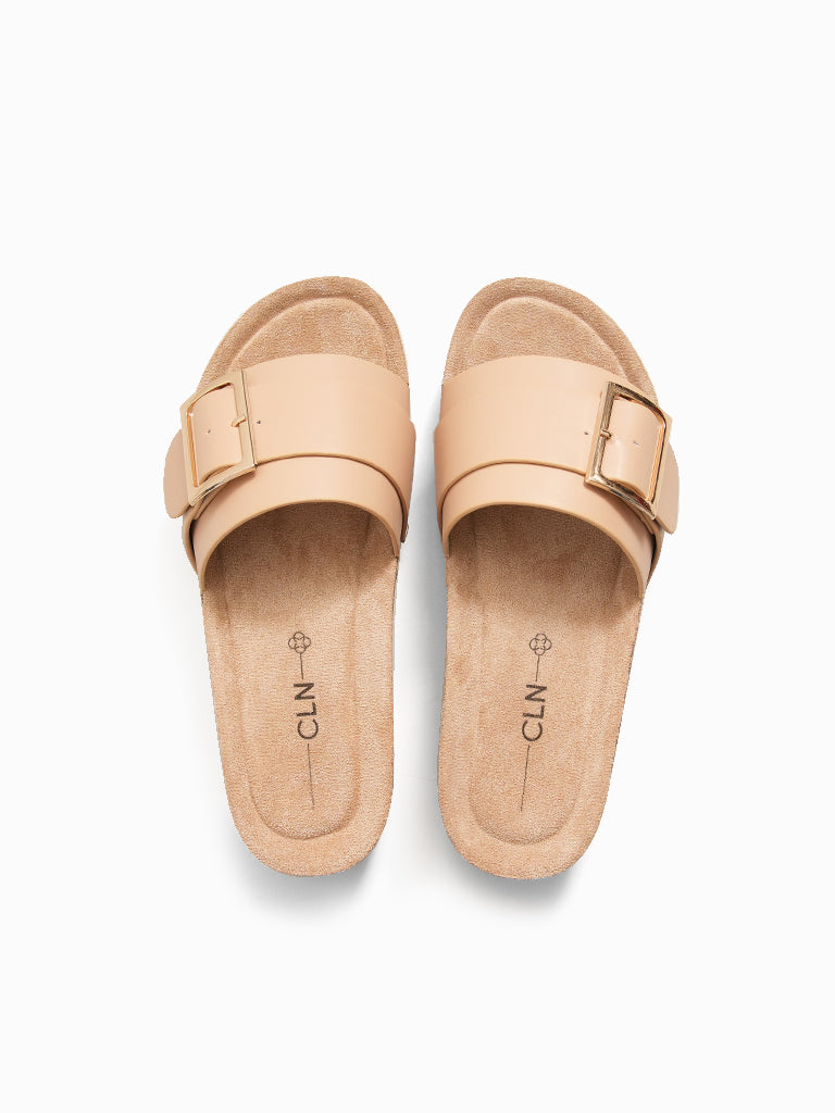 Irina Flatform Slides