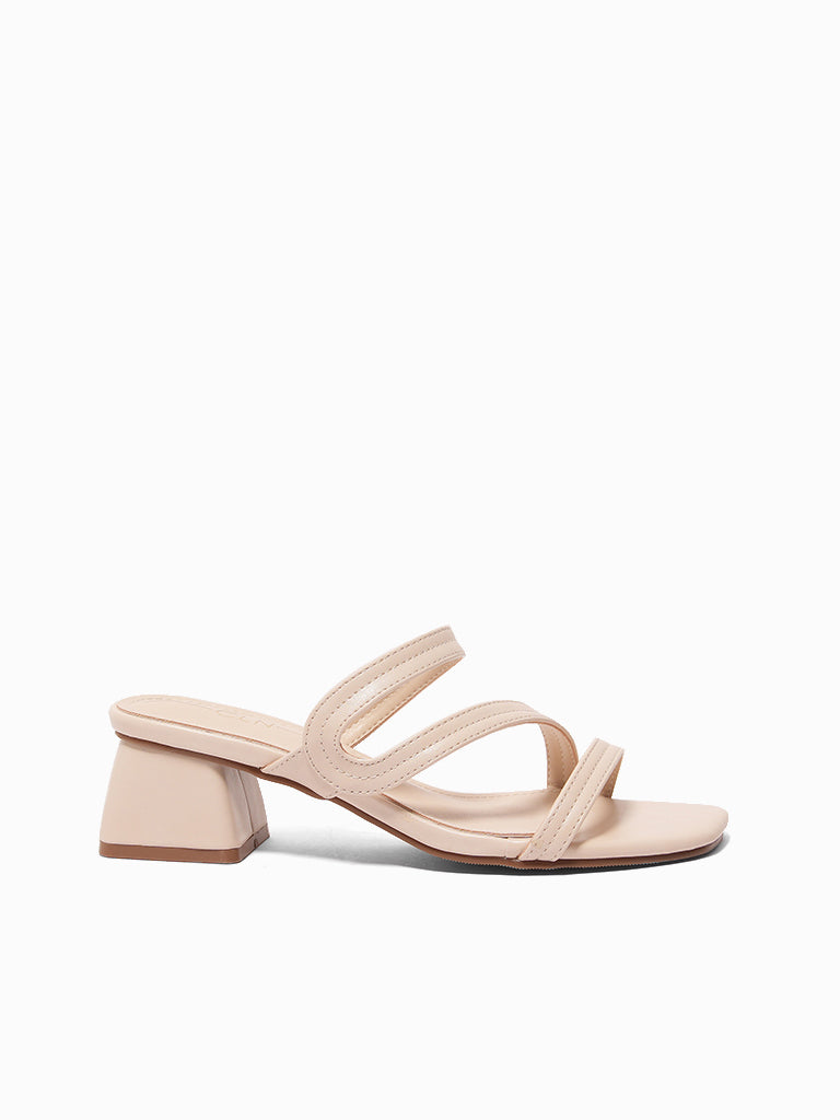 Lorriane Heeled Slides