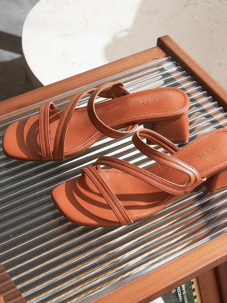 Lorriane Heeled Slides