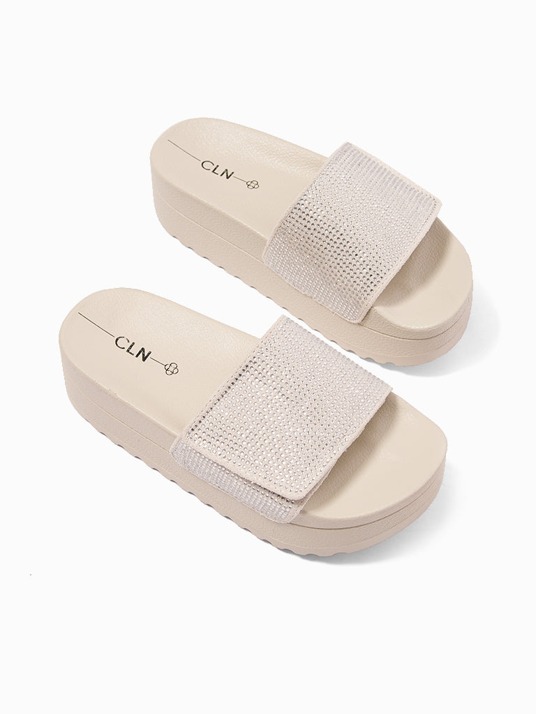 Millie Flatform Slides