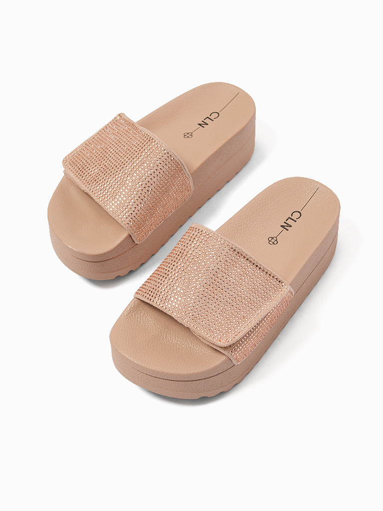 Millie Flatform Slides