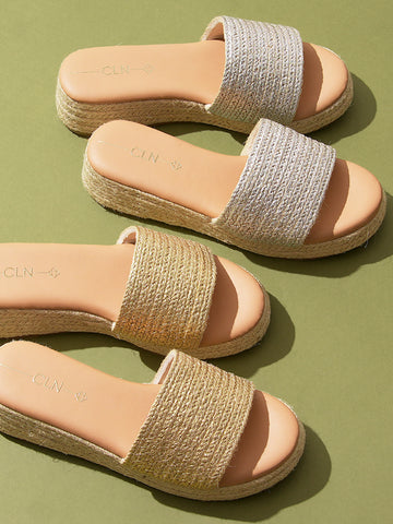 Minette Wedge Slides