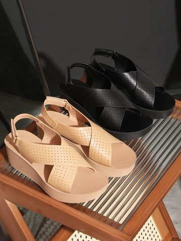 Morris Wedge Sandals