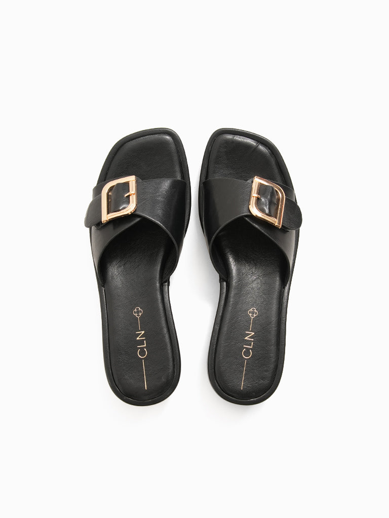 Roxy Heeled Slides