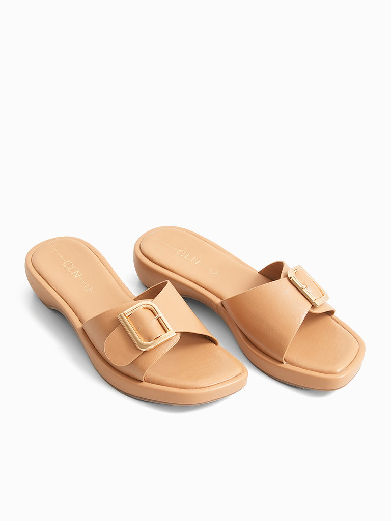 Roxy Heeled Slides