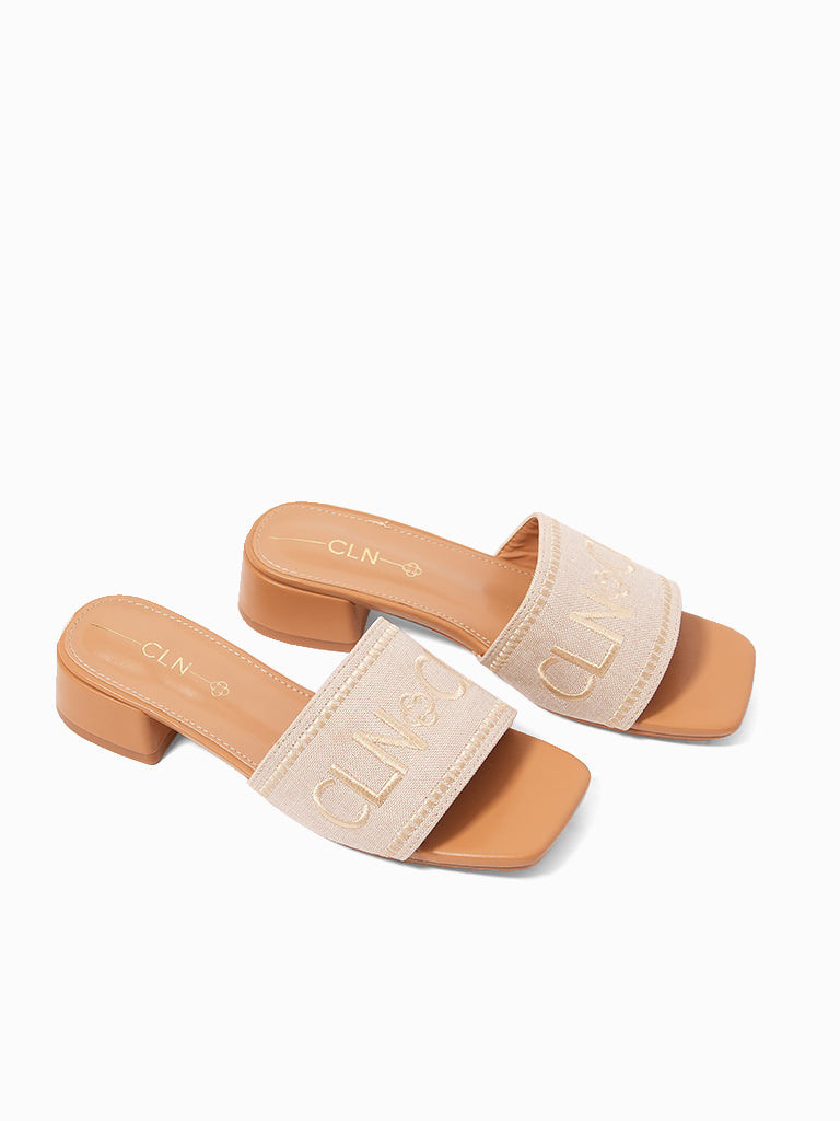 Sandra Heeled Slides