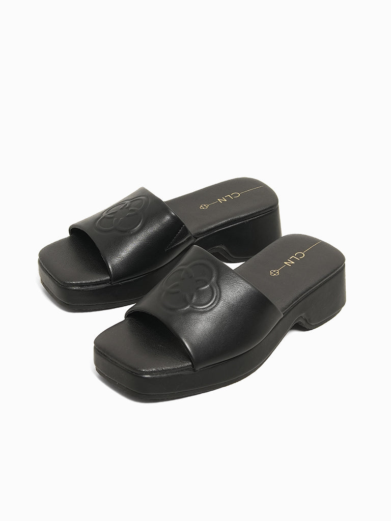 Shanna Heeled Slides